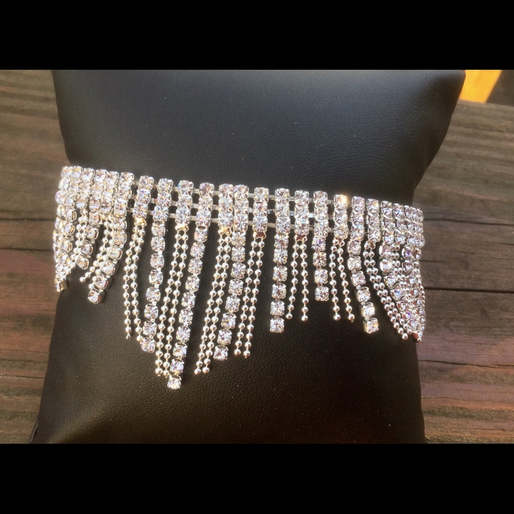 Crystal Fringe Bracelet